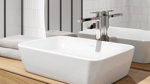 Ein Waschbecken 
